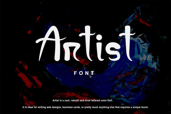 Artist Color Font: A Small Business Brand Upgrade