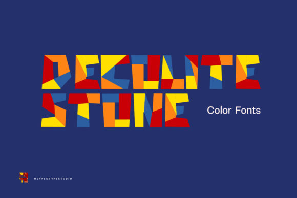 Decolite Stone Review: A Chunky Color Font for Campaign Design