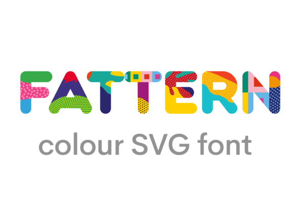 Fattern: A Bold Color Typeface for Modern Web Designers