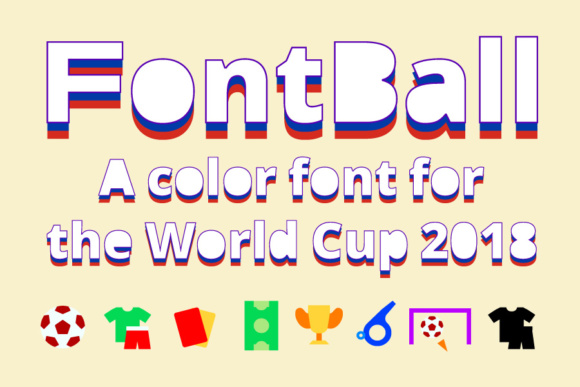 FontBall: A Festive Color Font for Crafters and Creators