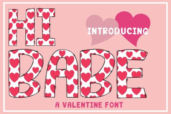 Hi Babe: A Color Font for Bold Campaigns