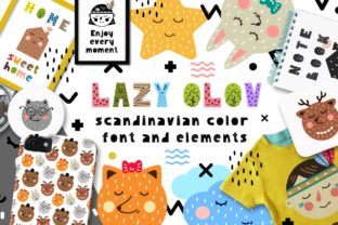Lazy Olov: A Color Font That Makes Campaigns Pop