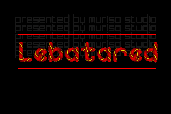 Lebatared: A Playful Color Font for Modern Web Design