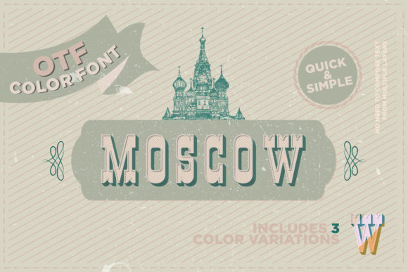 Moscow Font Adds Western Charm to Handmade Products