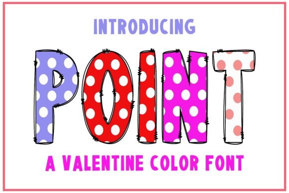 Point: A Color Font for Web Design