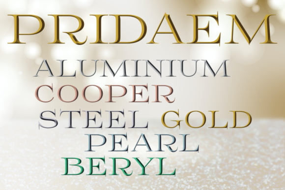 PridaEm: A Color Font Built for Marketing Impact