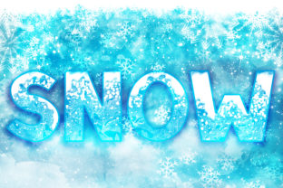Snow Family Brings Frosty Warmth to Editorial Design