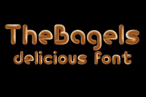 The Bagels Color Font Review: Whimsical Type for Campaigns