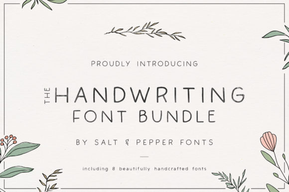 The Handwriting Bundle: A Font for Impact