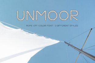 Unmoor Family: A Rope-Inspired Color Font for Modern Web Design